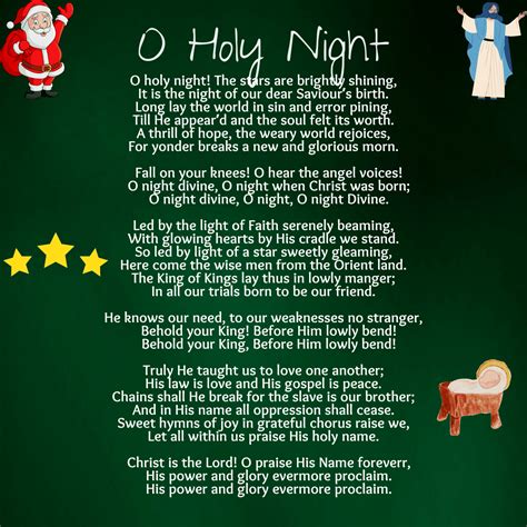 o holy night original song